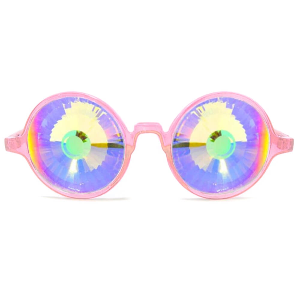 rainbow kaleidoscope glasses