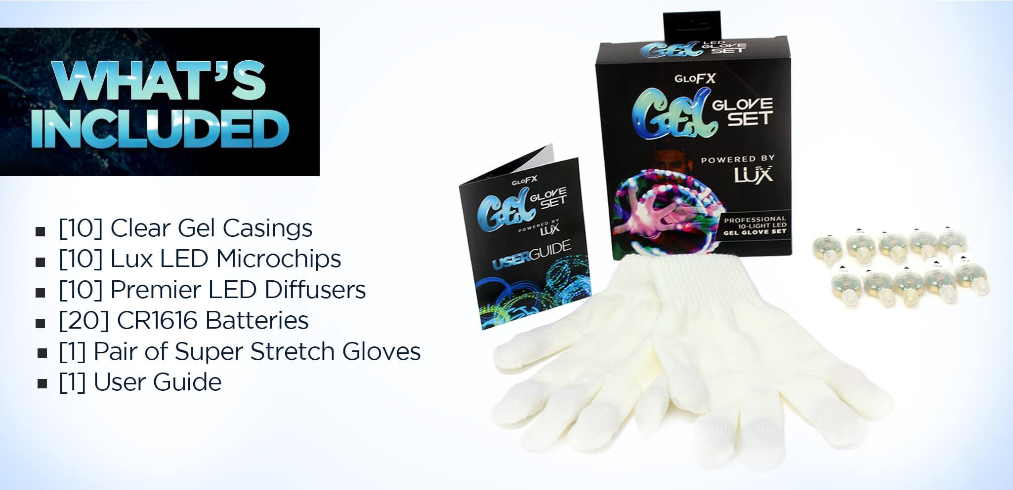 Gel Glove Admat Whats Included