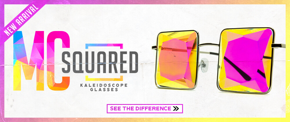 MC Squared Kaleidoscope Glasses