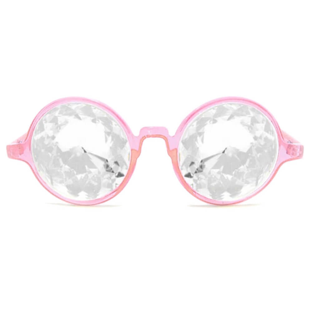 clear kaleidoscope glasses